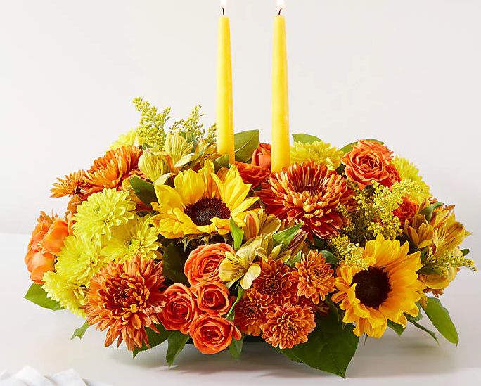 Sunflower Thanksgiving Centerpiece