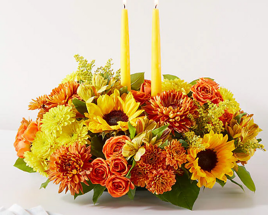 Sunflower Thanksgiving Centerpiece